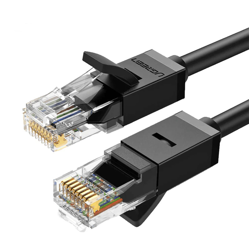 UGREEN 10m Cat 6 UTP Lan Cable - Black - كابل